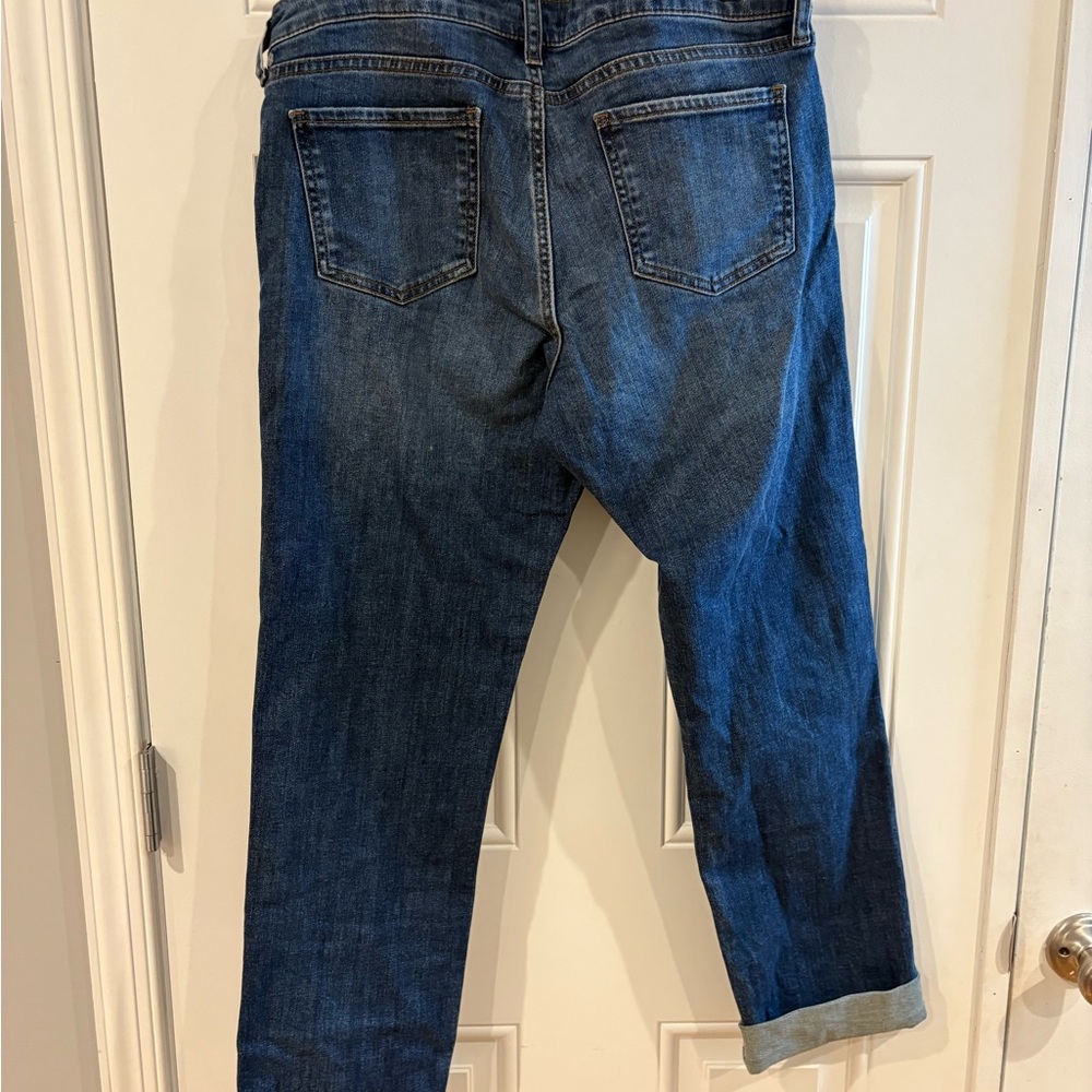 Kut from the Kloth Dark Blue Denim Jeans Boyfriend size 10 - Picture 3 of 4